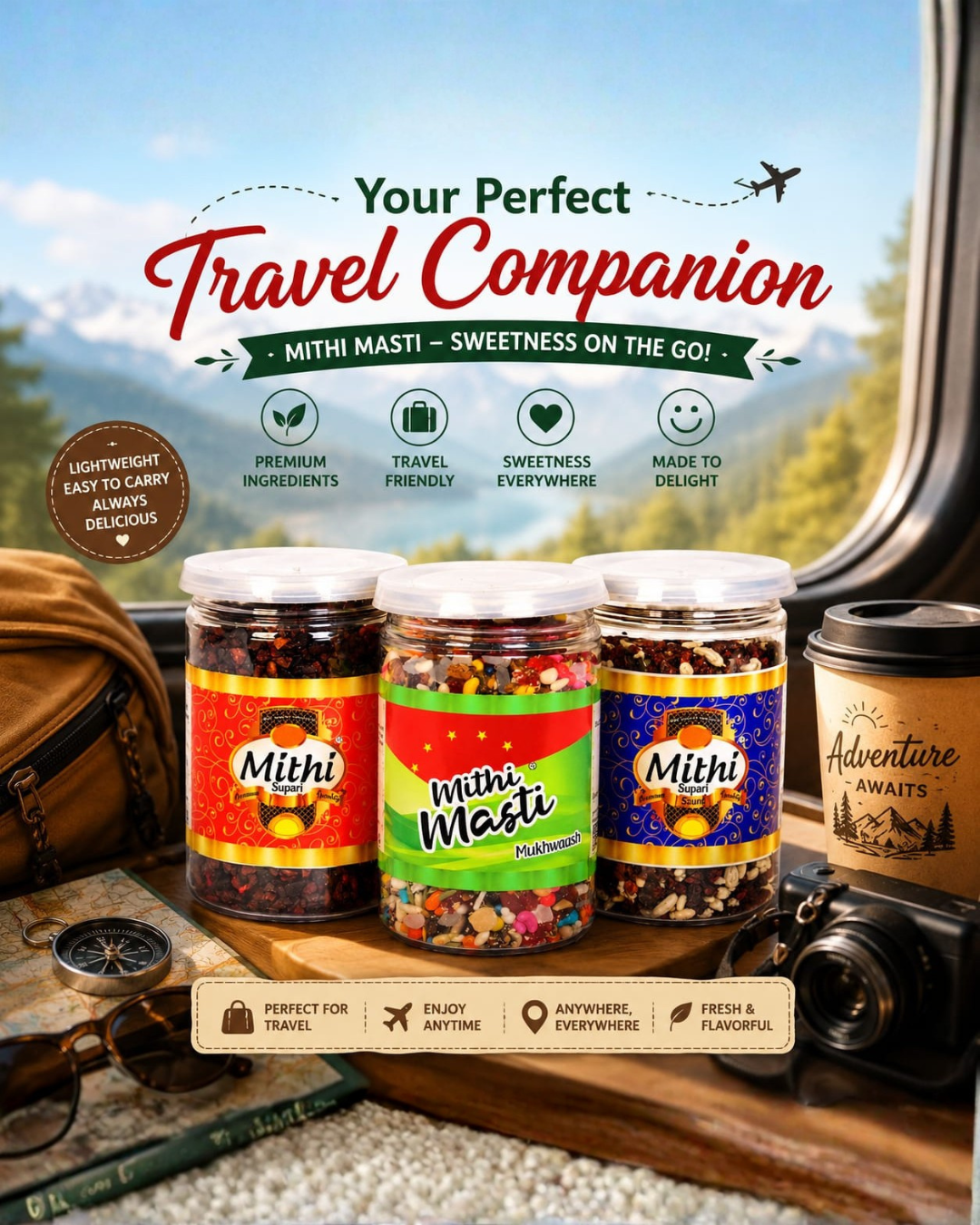Travel Companion Carry Anywhere Easy to Carry